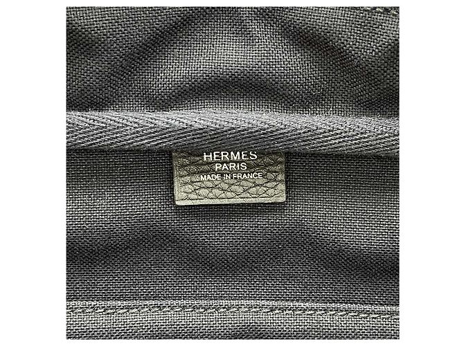 Hermès Valigetta Victoria II Nero Argento - vista 10