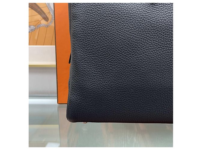 Hermès Valigetta Victoria II Nero Argento - vista 5