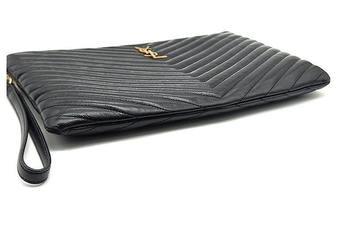 Saint Laurent Clutch Monogram New Medium Multicolor - vista 6