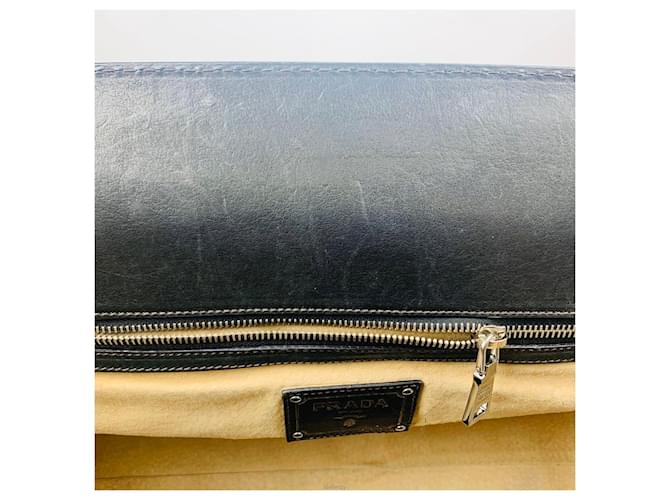 Prada Borsa Pocono Gofer Multi Big Tote Bag Verde - vista 6