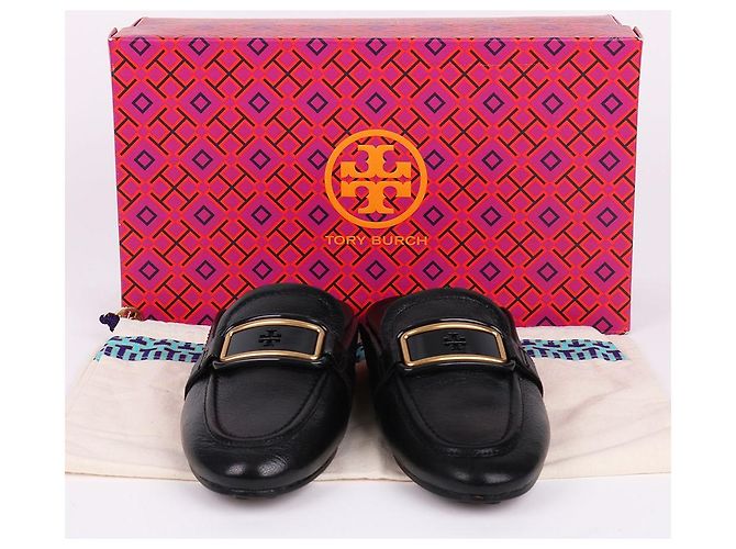 Tory Burch Mocassini Georgian Blacklist Unused Nero - vista 10