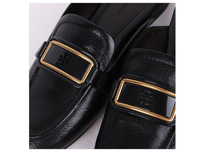 Tory Burch Mocassini Georgian Blacklist Unused Nero - vista 2