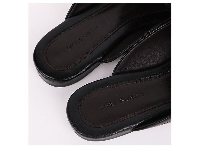 Tory Burch Mocassini Georgian Blacklist Unused Nero - vista 8