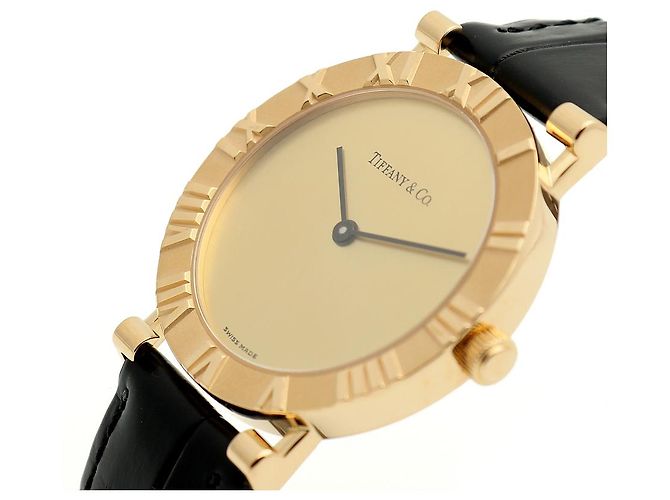 Tiffany & Co Atlas Medium Gold Vintage-Damenuhr Mehrfarben - Ansicht 12