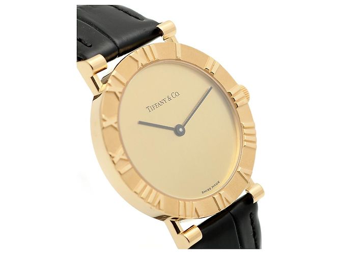 Tiffany & Co Atlas Medium Gold Vintage-Damenuhr Mehrfarben - Ansicht 13