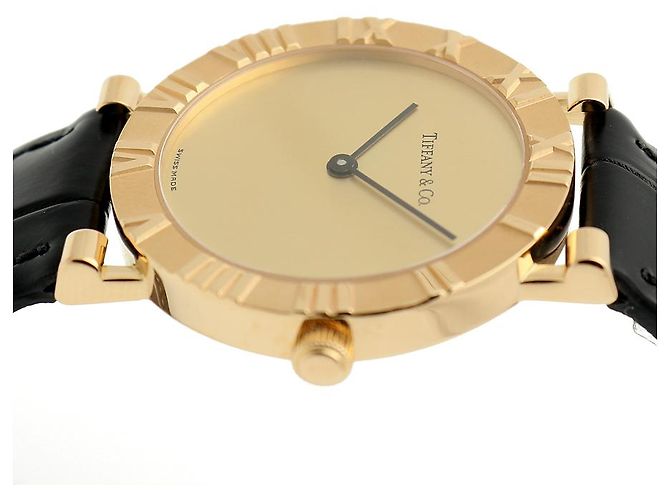 Tiffany & Co Atlas Medium Gold Vintage-Damenuhr Mehrfarben - Ansicht 14
