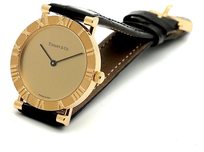 Tiffany & Co Atlas Medium Gold Vintage-Damenuhr Mehrfarben - Ansicht 16