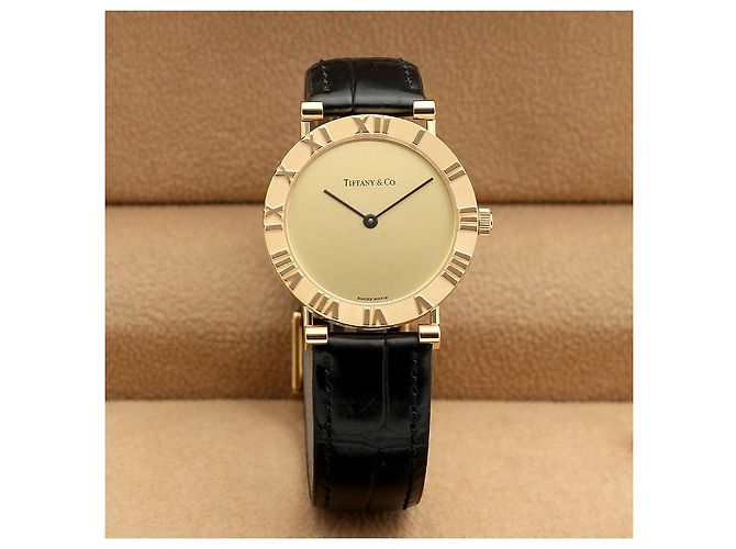 Tiffany & Co Atlas Medium Gold Vintage-Damenuhr Mehrfarben - Ansicht 2
