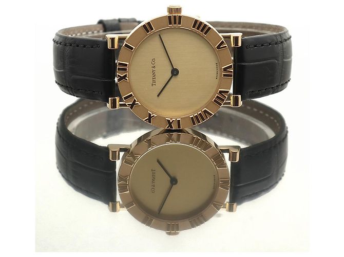Tiffany & Co Atlas Medium Gold Vintage-Damenuhr Mehrfarben - Ansicht 20