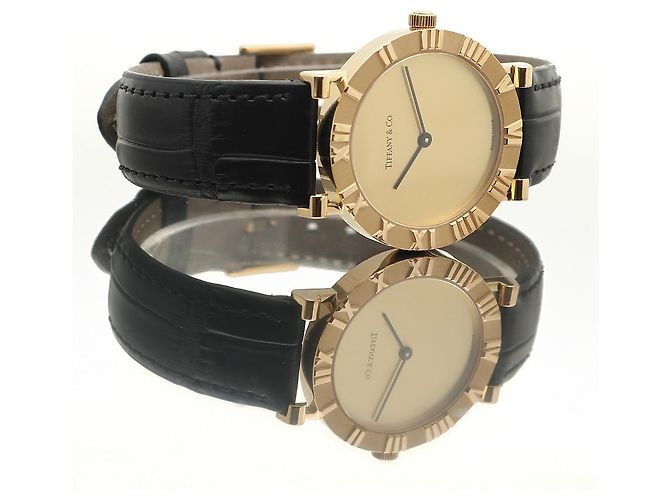 Tiffany & Co Atlas Medium Gold Vintage-Damenuhr Mehrfarben - Ansicht 21