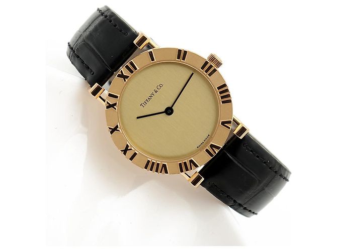 Tiffany & Co Atlas Medium Gold Vintage-Damenuhr Mehrfarben - Ansicht 23