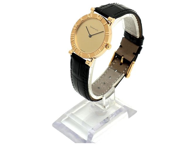 Tiffany & Co Atlas Medium Gold Vintage-Damenuhr Mehrfarben - Ansicht 6