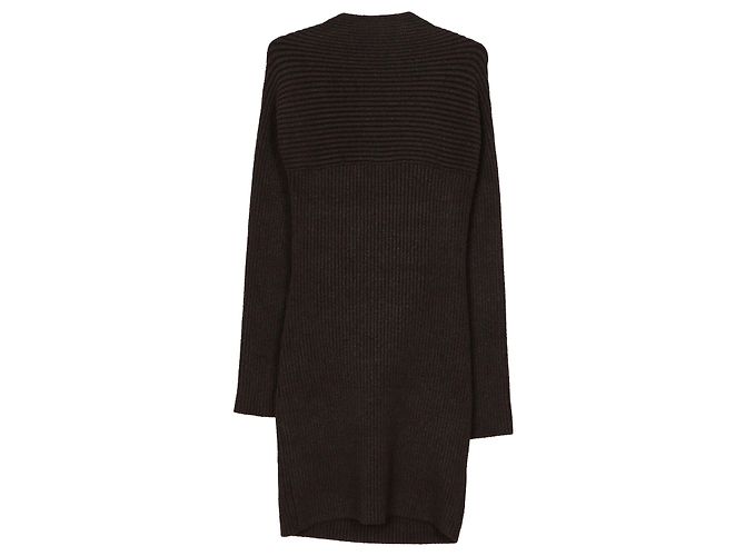 Bottega Veneta Braunes Rippstrickkleid - Ansicht 2