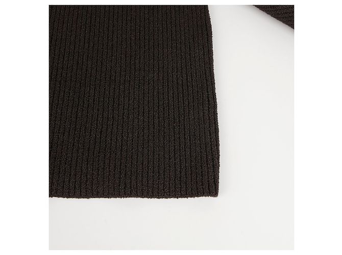 Bottega Veneta Braunes Rippstrickkleid - Ansicht 7