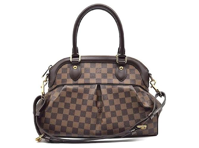Louis Vuitton Damier Trevi PM Marrone - vista 3