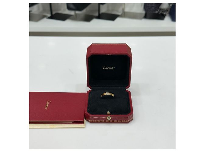 Cartier Anello Love Small Oro Rosa - vista 3