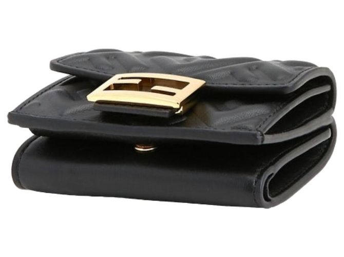 Fendi Micro Cartera Baguette AAJD Negro - vista 3