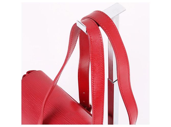 Louis Vuitton Tote e borsa a tracolla Épi Large Red Rosso - vista 6