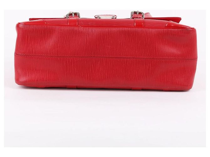 Louis Vuitton Tote e borsa a tracolla Épi Large Red Rosso - vista 8
