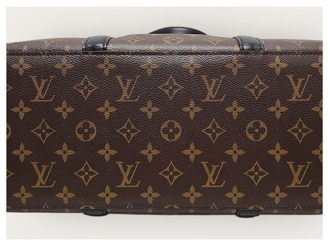 Louis Vuitton Tote Crossbody Monogram Macassar Marrone - vista 7