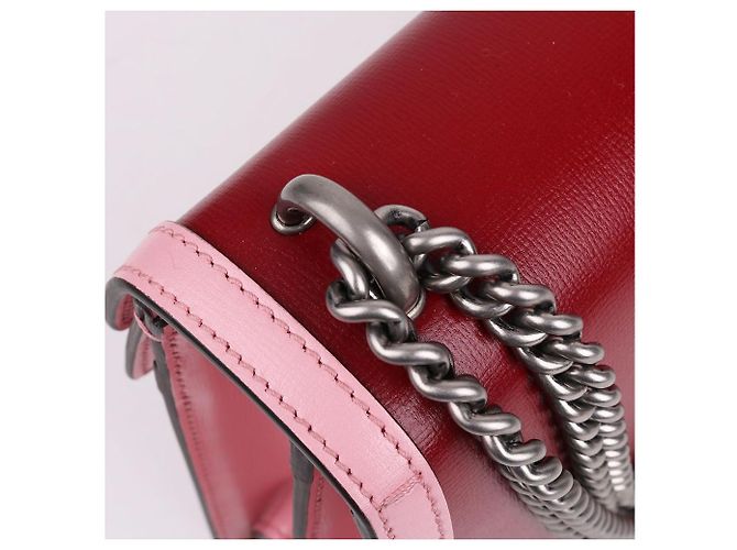 Gucci Dionysus Bi-Color Medium Chain Bag Rot - Ansicht 6