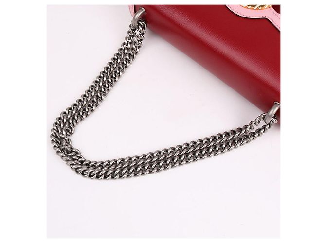 Gucci Dionysus Bi-Color Medium Chain Bag Rot - Ansicht 7