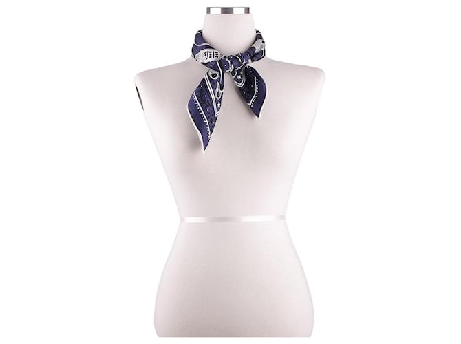 Hermès Foulard Bandana Nero - vista 10