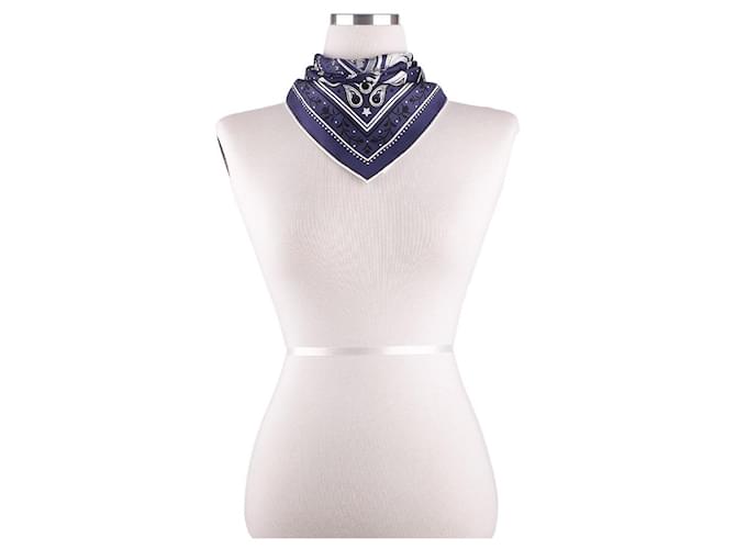 Hermès Foulard Bandana Nero - vista 11