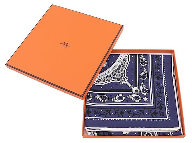 Hermès Foulard Bandana Nero - vista 2