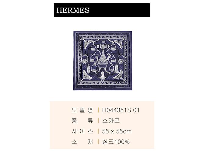 Hermès Foulard Bandana Nero - vista 3
