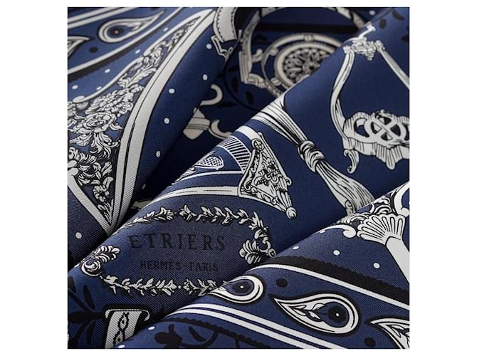 Hermès Foulard Bandana Nero - vista 6