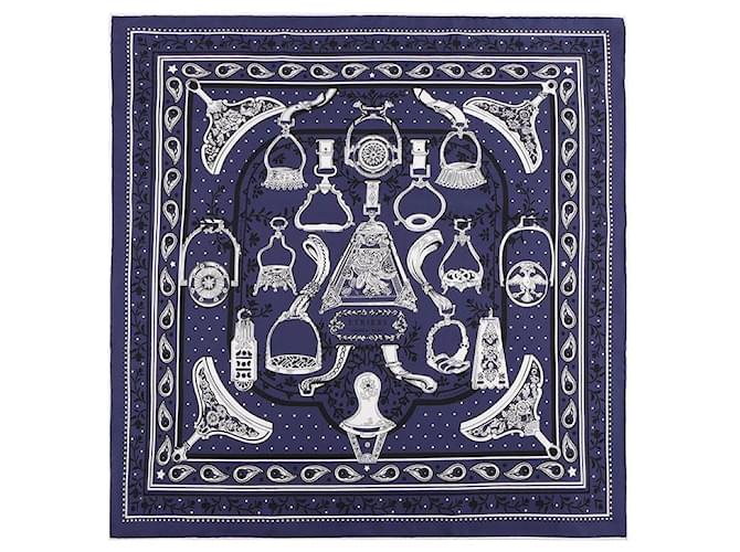 Hermès Foulard Bandana Nero - vista 7