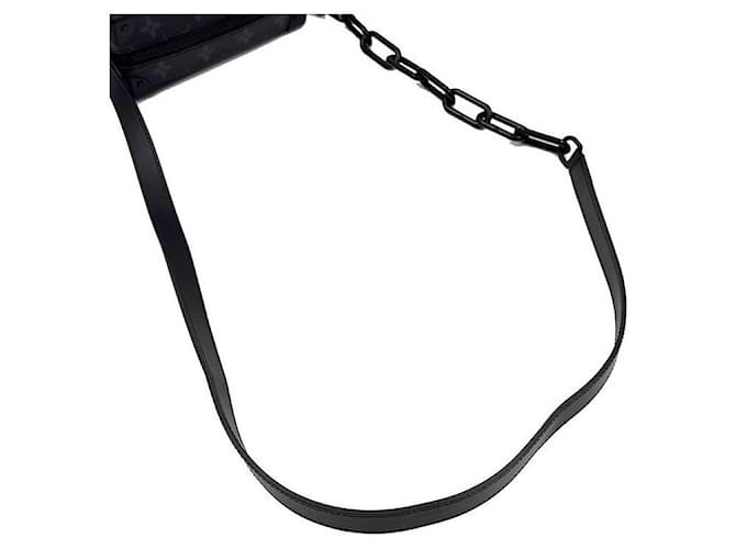 Louis Vuitton Eclipse Soft Trunk Mini Negro - vista 5