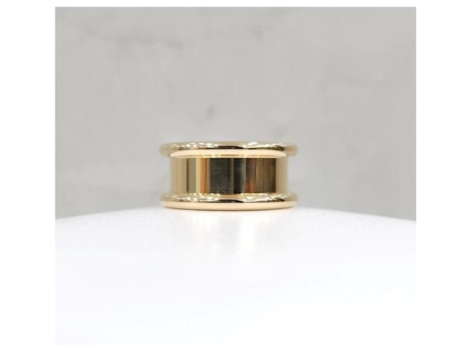 Louis Vuitton Anello Bolt Band in Oro Giallo e Diamanti LV - vista 3