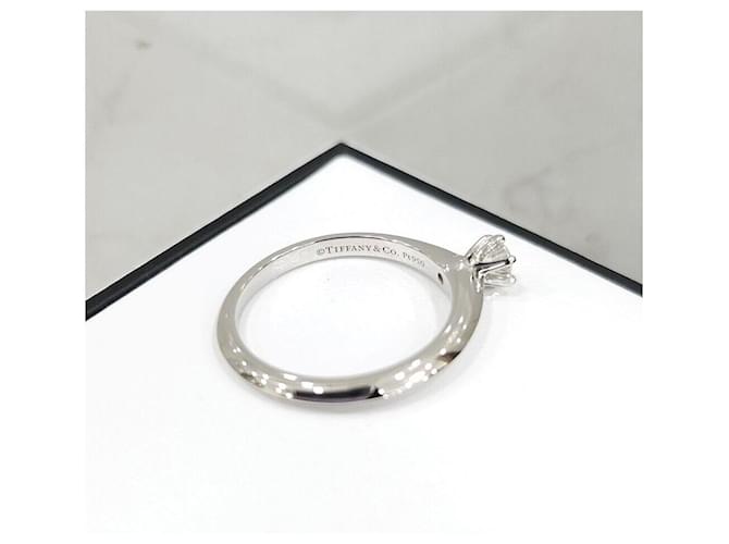 Tiffany & Co Diamant-Platin-Ehering Silber - Ansicht 5