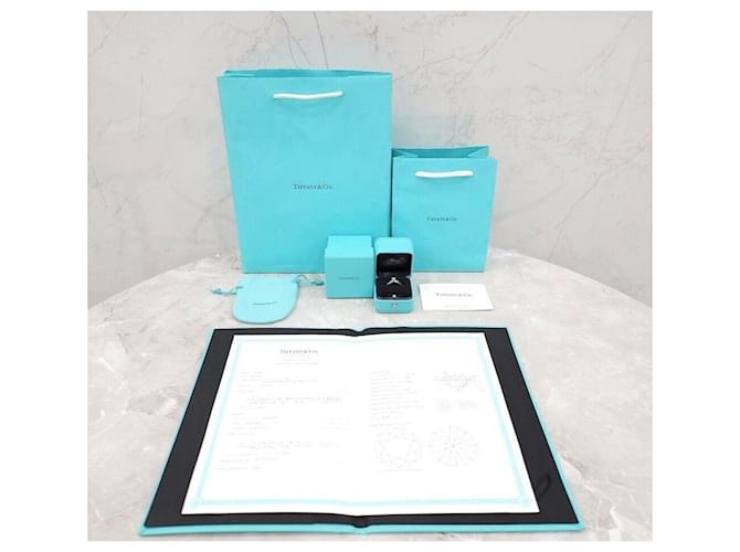 Tiffany & Co Diamant-Platin-Ehering Silber - Ansicht 7