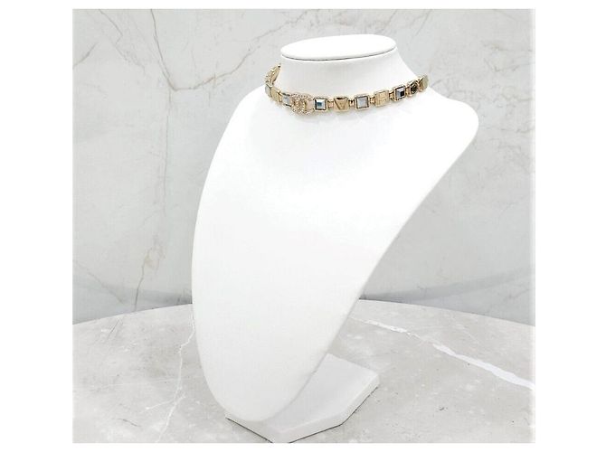 Chanel Collana Choker in Cristallo - vista 2