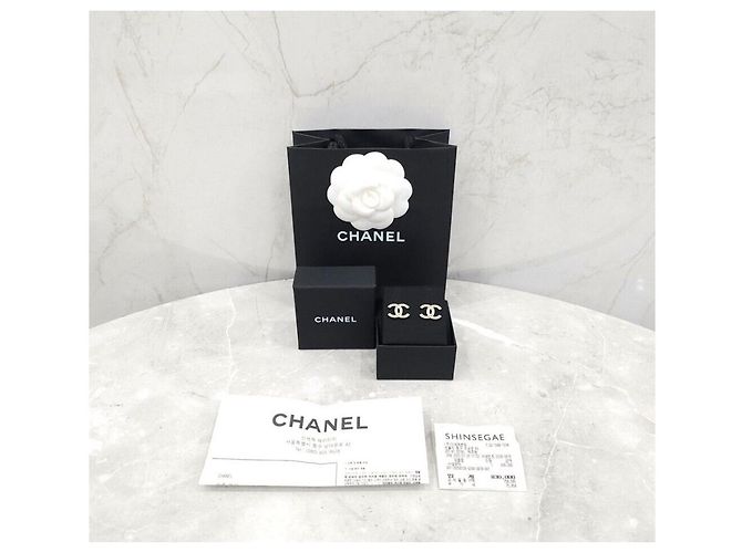 Chanel Orecchini classici placcati in oro - vista 7
