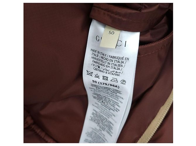 Gucci Gesteppte Nylonjacke mit Logo Mehrfarben - Ansicht 6