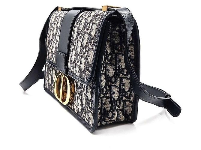 Borsa a tracolla Christian Dior Oblique Montaigne - vista 2