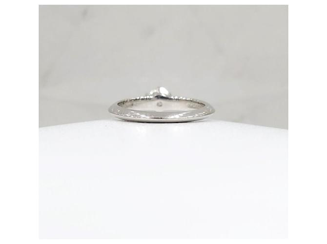 Tiffany & Co Diamant-Platin-Ehering Silber - Ansicht 3