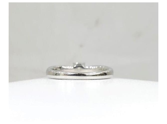 Tiffany & Co Diamant Platin Ehering Größe Silber - Ansicht 3