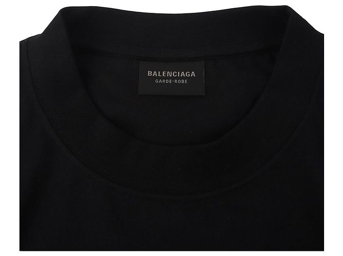 Balenciaga Care Label Medium Fit T-Shirt Size Black - view 3