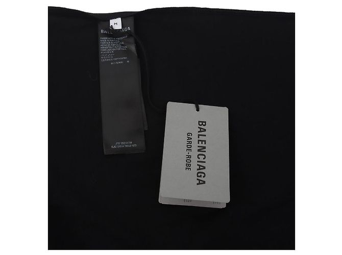 Balenciaga Care Label Medium Fit T-Shirt Size Black - view 5