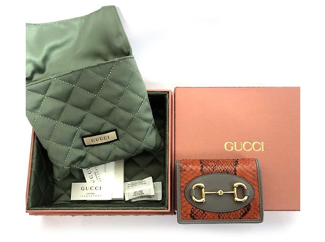 Gucci Cartera de cuero de lujo Multicolor - vista 10