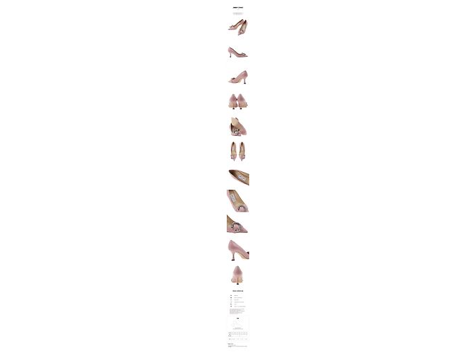 Jimmy Choo Décolleté con cristallo a forma di rosa Rosso - vista 11