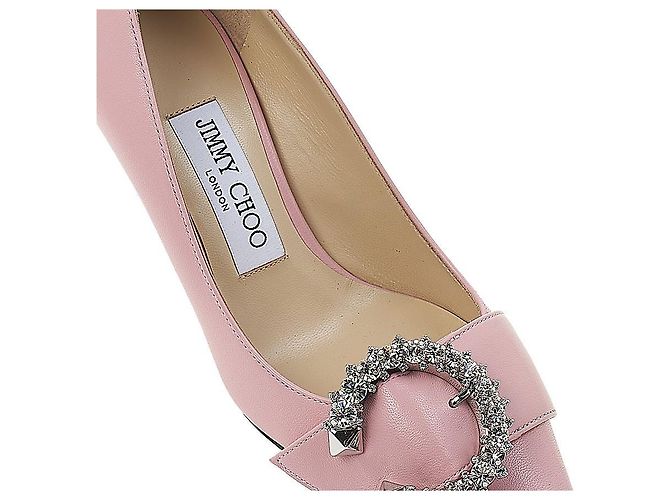 Jimmy Choo Décolleté con cristallo a forma di rosa Rosso - vista 8