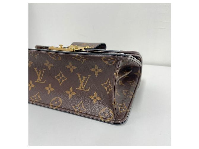 Louis Vuitton Borsa a Spalla Monogram Vernis Wood Nero - vista 7