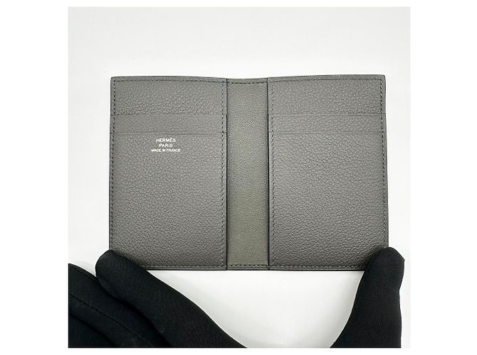 Hermès Euclid Cardholder Gray Multiple colors - view 12
