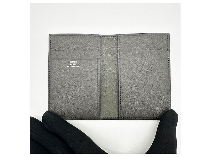 Hermès Euclid Cardholder Gray Multiple colors - view 5